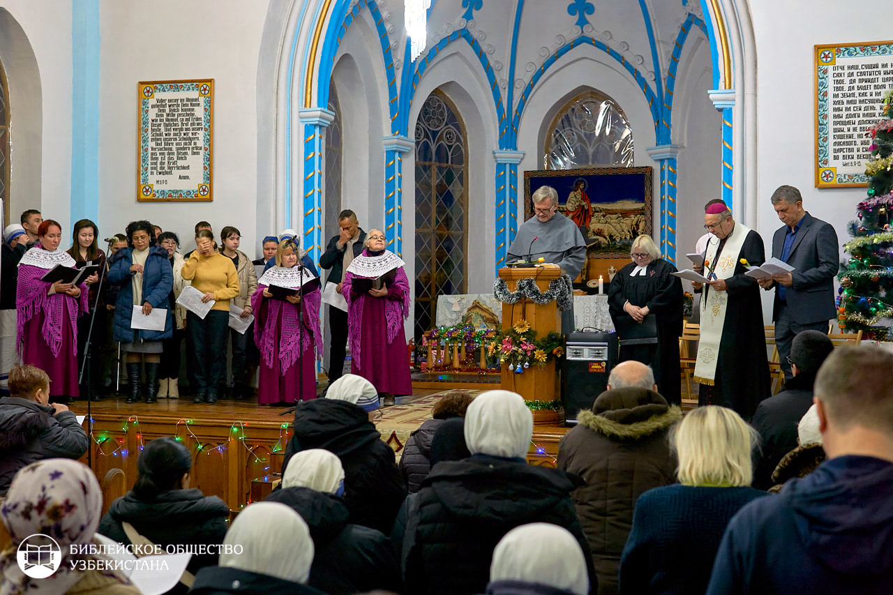 В Ташкенте состоялась ежегодная молитва о единстве христиан