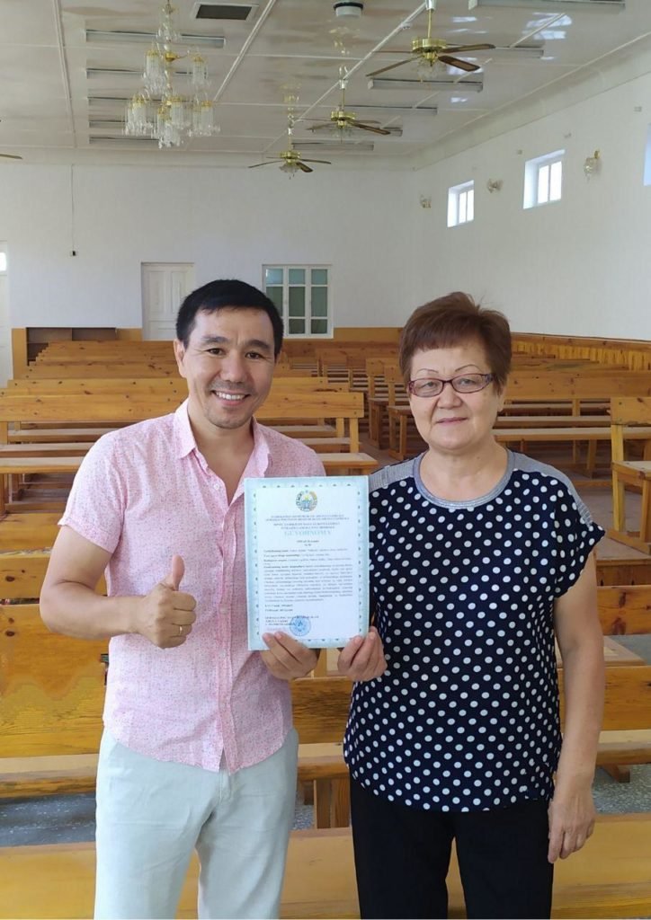 Регистрация церкви в Каракалпакстане