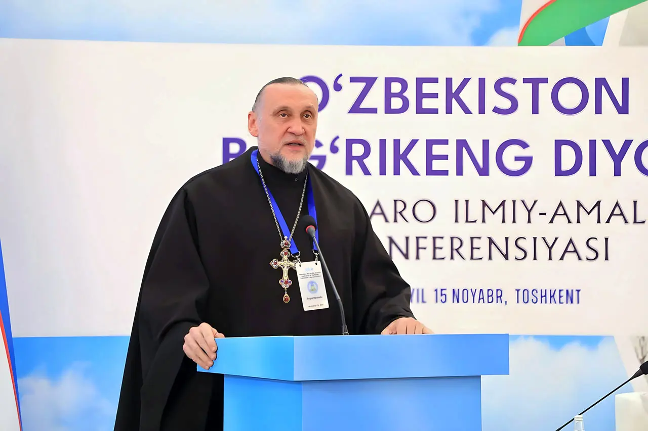 Протоиерей Сергий Стаценко — настоятель храма святого благоверного князя Александра Невского в Ташкенте, вице-президент Библейского общества Узбекистана и проректор Ташкентской духовной семинарии.