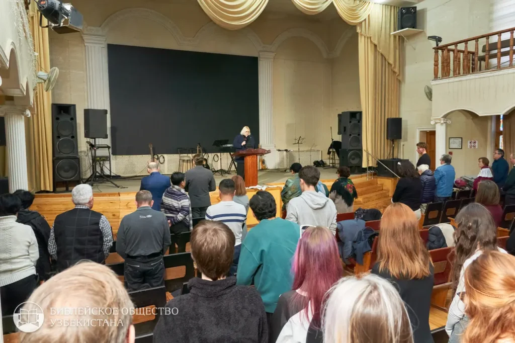 Людмила Шмидт, председатель общины Евангелическо-лютеранской церкви Ташкента